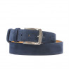 Cintura uomo / donna 01b blu in velluto