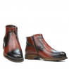 Stivaletti uomo 4102 a marrone