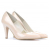 Scarpe eleganti donna 1234 vernice avorio