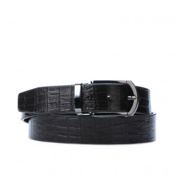 Cintura uomo 12b croco marrone 01