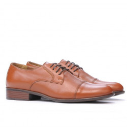 Scarpe eleganti uomo 838 marrone cognac