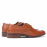 Scarpe eleganti uomo 838 marrone cognac
