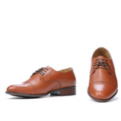 Scarpe eleganti uomo 838 marrone cognac