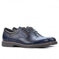 Scarpe casual uomo 848 indigo+cafe