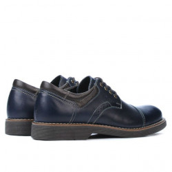 Scarpe casual uomo 848 indigo+cafe