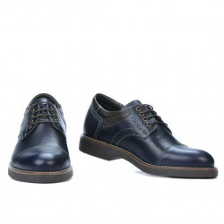 Scarpe casual uomo 848 indigo+cafe