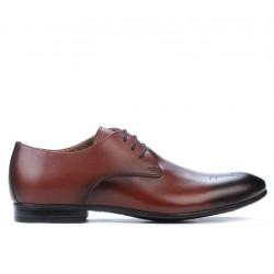 Scarpe eleganti uomo 828-1 a marrone