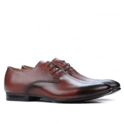Scarpe eleganti uomo 828-1 a marrone