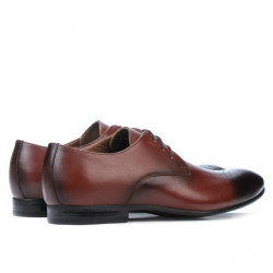 Scarpe eleganti uomo 828-1 a marrone