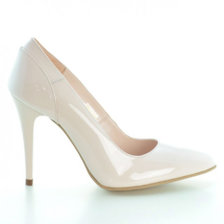 Scarpe eleganti donna 1230 vernice rosa chiaro
