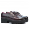 Scarpe casual donna 660 bordeaux