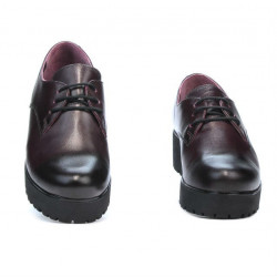 Scarpe casual donna 660 bordeaux