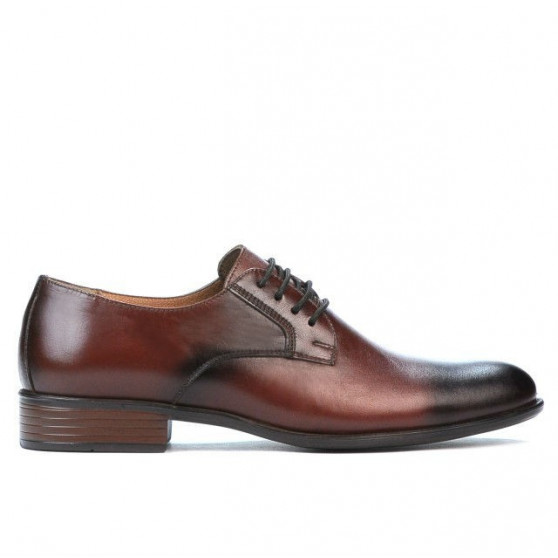Scarpe eleganti uomo 837 a marrone scuro