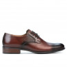 Scarpe eleganti uomo 837 a marrone scuro