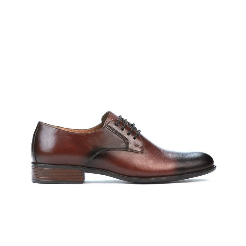 Scarpe eleganti uomo 837 a marrone scuro