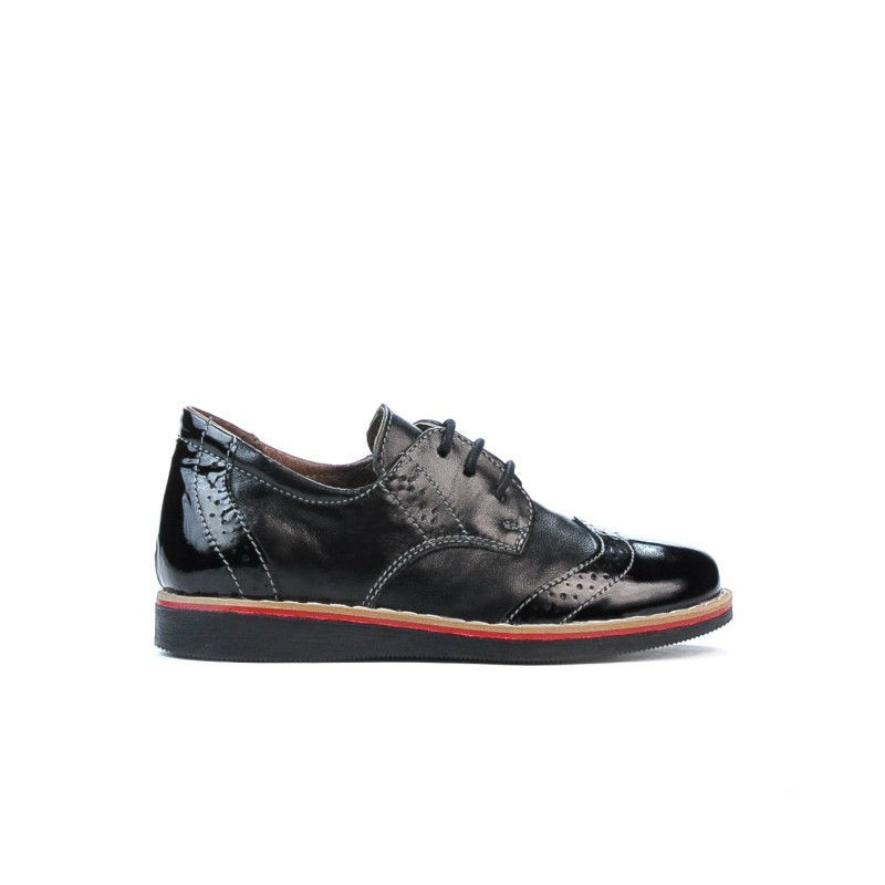 Scarpe bambino piccolo 60c laccato nero combinato01