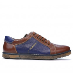 Scarpe sportive uomo 849 marrone+indaco