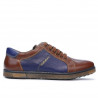 Scarpe sportive uomo 849 marrone+indaco