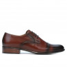 Scarpe eleganti uomo 838 a marrone scuro