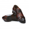 Scarpe eleganti uomo 838 a marrone scuro