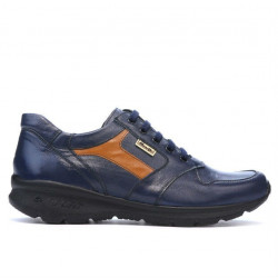 Scarpe sportive uomo 827 indaco+marrone