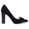 Scarpe eleganti donna 1262 nero antilope combinato