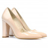Scarpe eleganti donna 1261 vernice avorio
