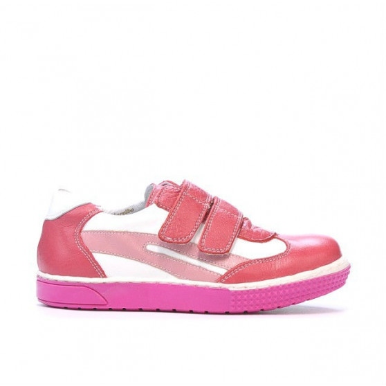 Scarpe per bambini piccoli 16-2c rosa+bianco