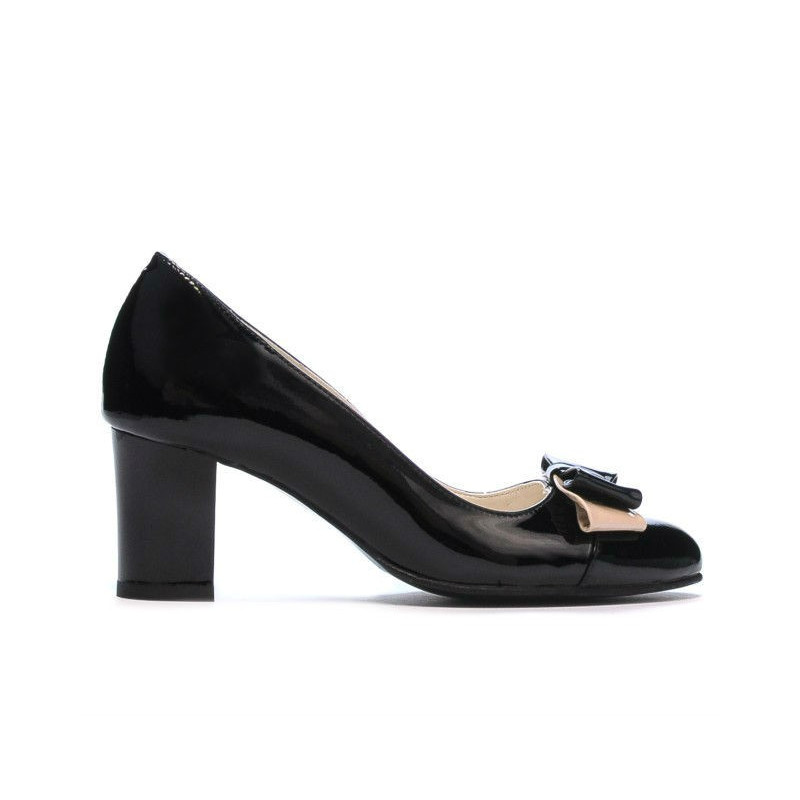 Scarpe eleganti donna 1265 vernice nera