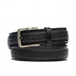 Cintura uomo 16b nero+biz nero