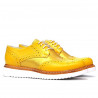 Scarpe casual donna 663-1 giallo combinato