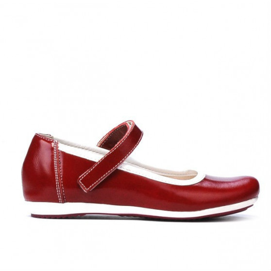 Scarpe bambini 151 vernice bordeaux