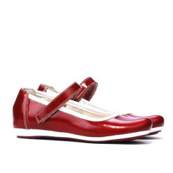 Scarpe bambini 151 vernice bordeaux