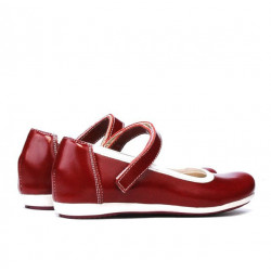 Scarpe bambini 151 vernice bordeaux