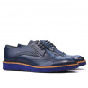 Scarpe casual uomo 831-1 indaco