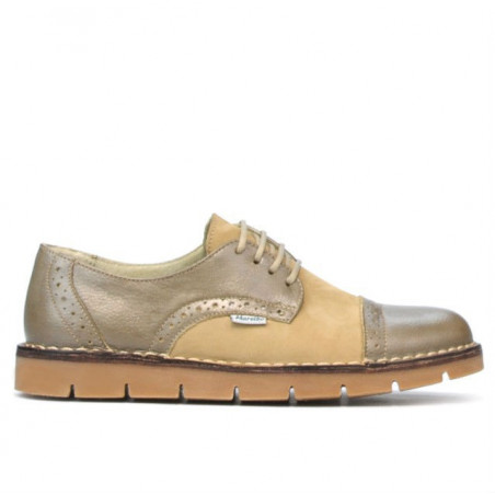 Scarpe casual donna 7001-1 sabbia combinata