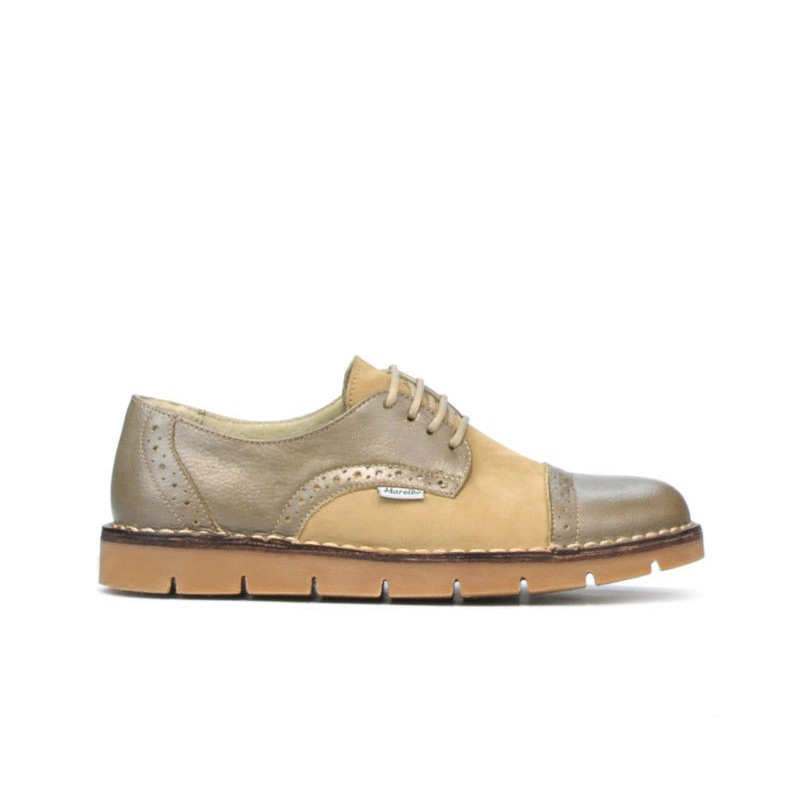 Scarpe casual donna 7001-1 sabbia combinata