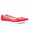 Ballerine donna 677-1 rosso