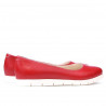 Ballerine donna 677-1 rosso