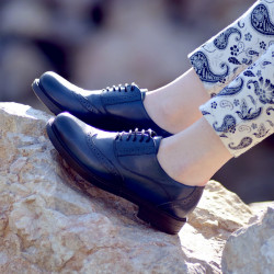 Scarpe casual donna 683 a indaco
