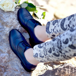 Scarpe casual donna 683 a indaco