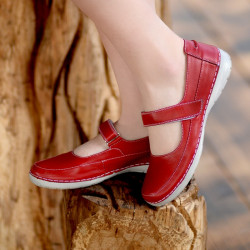 Mocassini donna 685 rosso lifestyle