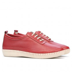 Mocassini donna 688 rosso