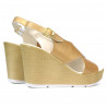 Sandali donna 5025 dorato