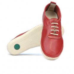 Mocassini donna 688 rosso