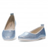 Ballerine donna 687 blu perla