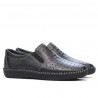 Mocassini donna / adolescenti 689 nero