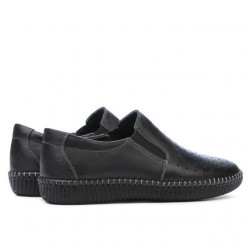 Mocassini donna / adolescenti 689 nero