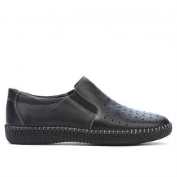 Mocassini donna / adolescenti 689 nero