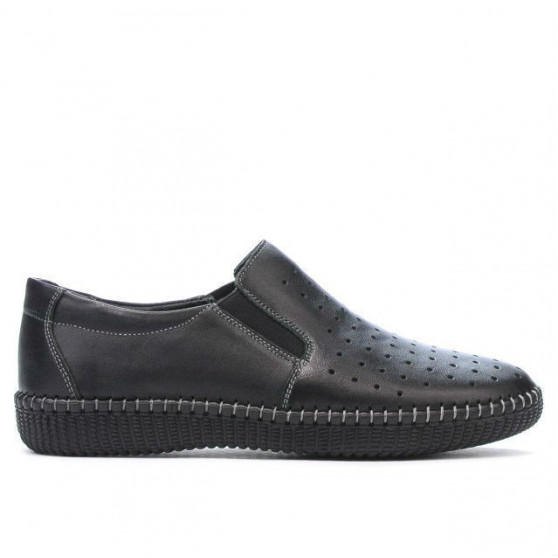Mocassini donna / adolescenti 689 nero